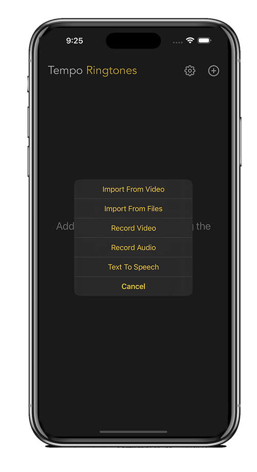 Tempo Ringtones Maker